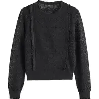 Next Pullover preto
