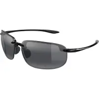 Maui jim - Óculos sol - Ho'Okipa XLarge Neutral Grey Black para Homem - Preto
