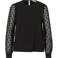 ONLY Blusa 'ONLMETTE' preto