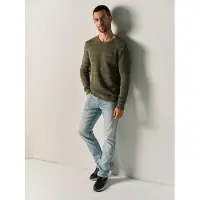 KOROSHI Pullover cáqui