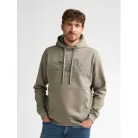 Petrol Industries Sweatshirt cáqui / laranja