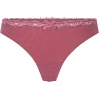 Hunkemoller Tanga 'Lola' rosa escurecido