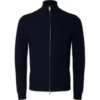 Selected Casaco de malha 'SLMTRAY' azul