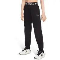 Nike Calças de desporto 'Pro' preto / branco