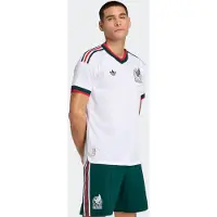 Adidas Camisola de futebol 'Mexiko 26 Authentic' vermelho / preto / branco