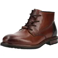 Bugatti Botas com atacadores conhaque