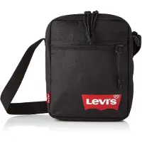 Levi's Mala de ombro 'Small Banana Sling - Wordmark' preto