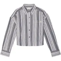 Calvin Klein Jeans Blusa roxo / preto / branco