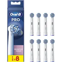 Oral-B Substituição Da Escova Elétrica Eb60x-8 Sensitive Clean Pro 8 Unidades