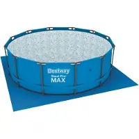 Bestway Tapete De Proteção Para Piscinas Com 396x396 Cm 360 Cm