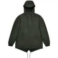 Rains - Casacos - Fishtail Jacket W3 Green para Unissexo - Tamanho L - Verde