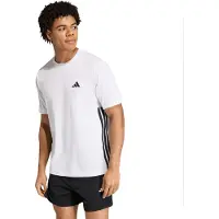 Adidas Camiseta De Manga Curta Workout Essentials Feelready 3 Stripes