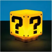 Paladone Luz Noturna Com Som Bloco De Interrogação 8 Cm