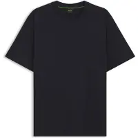 BOSS para homem. 50564097 Camiseta Structure azul-marinho (S), Casual, Algodão, Manga curta