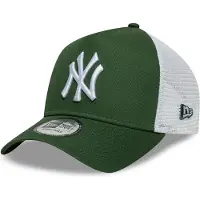 New Era Boné 'LEAGUE ESS NEYYAN' verde escuro / branco
