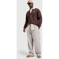 Adidas Originals Calças 'Trefoil Essentials' acinzentado