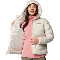 Columbia - Casacos mulher - Harmony Falls Hooded Down Jacket Dark Stone para Mulher - Tamanho M