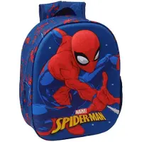 Safta Mochila Spider-man 8.64l 27x33x10 Cm 3d
