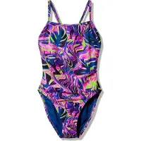 Speedo Maiô Printed Web Back