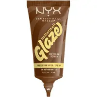 Nyx Maquiagem Profissional Buttermelt Glaze Iluminador Loção Colorida FPS 30 Cor 08 Nutmeg Butta 30 ml