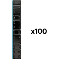JBM Pesos De Roda Adesivos 4x + 4x Ferro 60g 10g 5g 100 Unidades