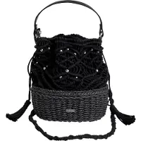 Pepe Jeans para mulher. PL031424 Isla handbag preta (OSFA), Preto, Casual, Algodão