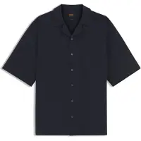 BOSS Camisa De Manga Curta Lapisy 10277651 Orange
