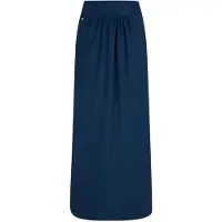 Chic by Lirette Saia 'Maxi skirt Natural' azul escuro