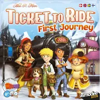 Ticket to Ride Jogo De Tabuleiro Amdttrfj