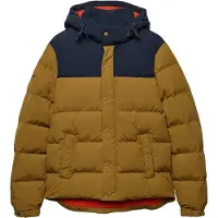 Superdry Casaco de inverno 'EVEREST' navy / caramelo