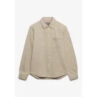 Superdry Camisa De Manga Comprida Twill Tweed Jersey