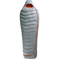 Ferrino - Sacos-cama trekking - Lightec -12° C Down Light Grey para Unissexo - Tamanho Regular - Cinzento