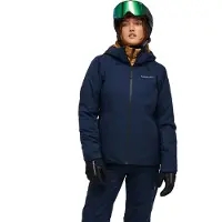 Peak Performance - Casacos ski mulher - W Anima Insulated Jacket Blue Shadow para Mulher - Tamanho S - Navy