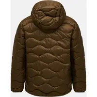 Peak Performance - Casacos acolchoados ski - M Helium Down Hood Jacket Meadow Moss Avid Beige para Homem - Tamanho XL - Castanho