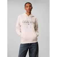 Calvin Klein Jeans Sweatshirt grafite / branco lã