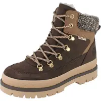 Rieker Bota com atacadores chocolate / cappuccino