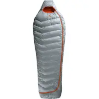 Ferrino - Sacos-cama trekking - Lightec -7° C Down Light Grey para Unissexo - Tamanho Regular - Cinzento