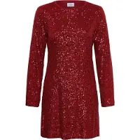 Saint tropez Vestido vermelho escuro