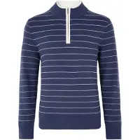 Vantory Pullover azul escuro / branco