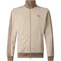 Adidas Originals Casaco em moletão 'Classic' bege / castanho