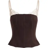 Hzl the label Top castanho