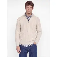 JJ REBEL Pullover 'JREBLUCA' bege