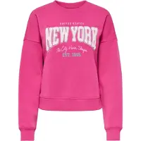 ONLY Sweatshirt 'ONLALANA' azul claro / baga / branco