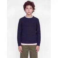 JJ REBEL Pullover 'JREBCOREY' azul / marinho