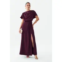 BWLDR Vestido de festa 'Amani' roxo escuro