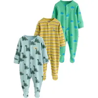 Next Pijama azul claro / açafrão / verde / abe