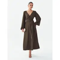 Willa Vestido 'Gwen' castanho escuro