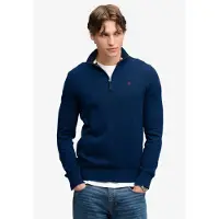 Superdry Suéter Com Meia-zíper Prep Essential Cotton