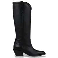 Ba&sh para mulher. 2H26HCOW Botas altas de Couro Cowboy preto (37), 3 a 5cm, Nenhum, Casual, Clássico