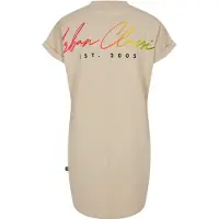 Urban Classics Vestido Curto De Manga Curta Rainbow